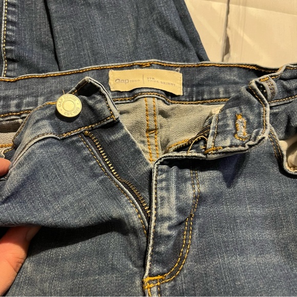Gap True Skinny Blue Jeans, Size 27R - Picture 8 of 8